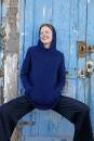 Strickset Hooded Sweater WAD WOOLADDICTS WATER SMOOTH SEA mit Anleitung in garnwelt-Box
