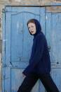 Strickset Hooded Sweater WAD WOOLADDICTS WATER SMOOTH SEA mit Anleitung in garnwelt-Box