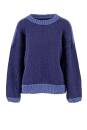 Strickset Sweater WAD WOOLADDICTS EARTH STORMY SEA mit Anleitung in garnwelt-Box