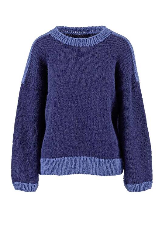 Strickset Sweater EARTH mit Anleitung in garnwelt-Box in Gre L