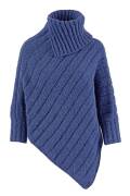 Knitting set Poncho  with knitting instructions in garnwelt box in size S-M