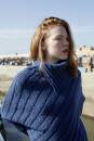 Knitting set Poncho  with knitting instructions in garnwelt box in size S-M