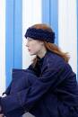 Knitting set Headband  with knitting instructions in garnwelt box