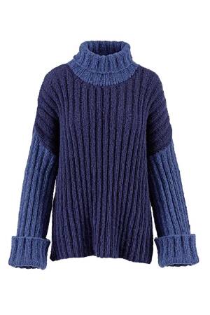 Knitting set Sweater  with knitting instructions in garnwelt box