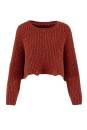 Knitting set Short Sweater  with knitting instructions in garnwelt box