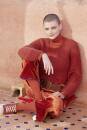 Knitting set Short Sweater  with knitting instructions in garnwelt box