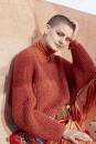 Knitting set Short Sweater  with knitting instructions in garnwelt box