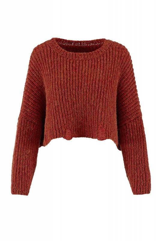 Strickset Short Sweater  mit Anleitung in garnwelt-Box in Gre S-M
