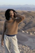 Strickset Sweater  mit Anleitung in garnwelt-Box in Größe L