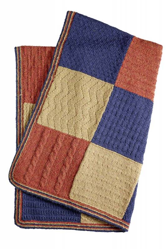 Strickset Blanket  mit Anleitung in garnwelt-Box in Gre ca 100 x 150 cm