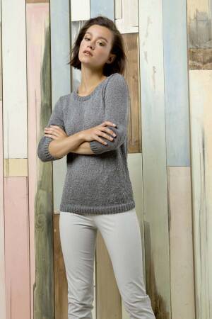 Strickset Pullover mit Anleitung in garnwelt-Box
