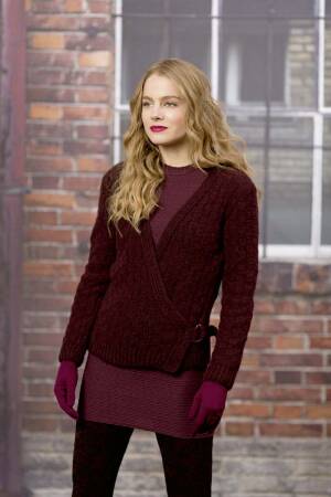 Strickset Wickeljacke mit Anleitung in garnwelt-Box S