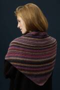 Strickset Dreiecktuch Lang Yarns NOVENA COLOR mit Anleitung in garnwelt-Box 140 x 49 cm