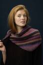 Strickset Dreiecktuch Lang Yarns NOVENA COLOR mit Anleitung in garnwelt-Box 140 x 49 cm
