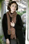 Knitting set Scarf  with knitting instructions in garnwelt box in size ca 22 x 170 cm