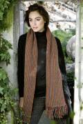 Knitting set Scarf  with knitting instructions in garnwelt box in size ca 22 x 170 cm
