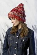 Knitting set Hat with turned up edge  with knitting instructions in garnwelt box in size DG