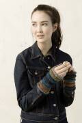 Knitting set Hat, cowl and warmers  with knitting...