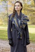 Strickset Drachenschal Lang Yarns DIPINTO mit Anleitung in garnwelt-Box ca 26 x 160 cm