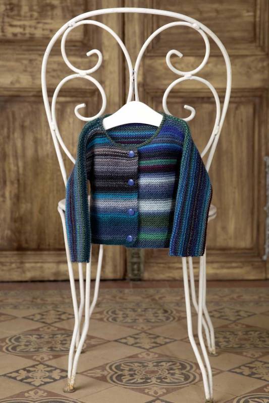 Knitting set Jacket  with knitting instructions in garnwelt box