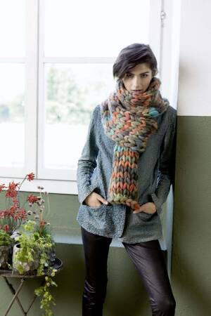 Strickset Schal Lang Yarns SMILLA mit Anleitung in garnwelt-Box