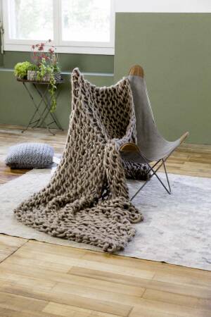 Strickset Decke Lang Yarns SMILLA mit Anleitung in garnwelt-Box