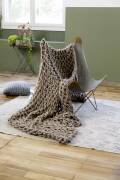 Strickset Decke Lang Yarns SMILLA mit Anleitung in garnwelt-Box ca 180 x 180 cm
