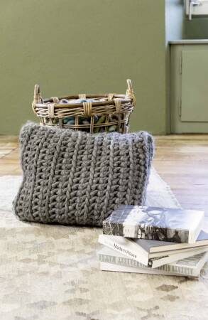 Strickset Kissen Lang Yarns SMILLA mit Anleitung in garnwelt-Box
