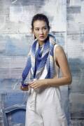 Strickset Dreiecktuch Lang Yarns SOL DÉGRADÉ mit Anleitung in garnwelt-Box ca 62x200 cm