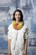 Knitting set Cowl  with knitting instructions in garnwelt box