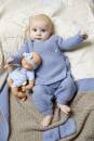 Knitting set Romper  with knitting instructions in garnwelt box
