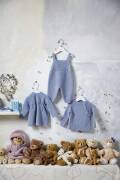 Strickset Strampler Lang Yarns BABY WOOL mit Anleitung in garnwelt-Box 56