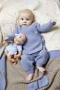 Strickset Wickeljacke Lang Yarns BABY WOOL mit Anleitung in garnwelt-Box