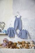 Strickset Wickeljacke Lang Yarns BABY WOOL mit Anleitung in garnwelt-Box 56