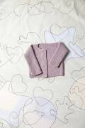 Knitting set Cardigan  with knitting instructions in garnwelt box in size 56