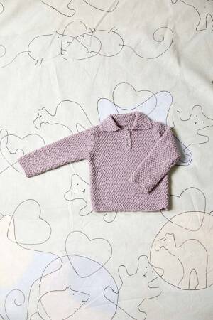 Strickset Polopullover Lang Yarns BABY WOOL mit Anleitung in garnwelt-Box