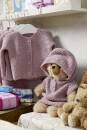 Strickset Kapuzenpullunder Lang Yarns BABY WOOL mit Anleitung in garnwelt-Box 56