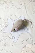 Strickset Maus Lang Yarns BABY WOOL mit Anleitung in garnwelt-Box ca 20 x 16 cm