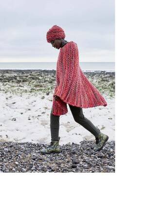 Strickset Cape Lang Yarns YOUNG mit Anleitung in garnwelt-Box