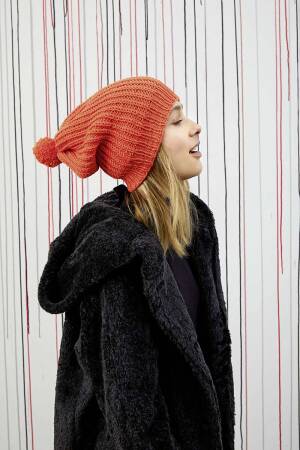 Knitting set Hat MERINO 70 with knitting instructions in garnwelt box in size DG