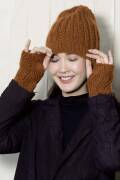 Knitting set Wrist warmers CASHMERE LIGHT with knitting...