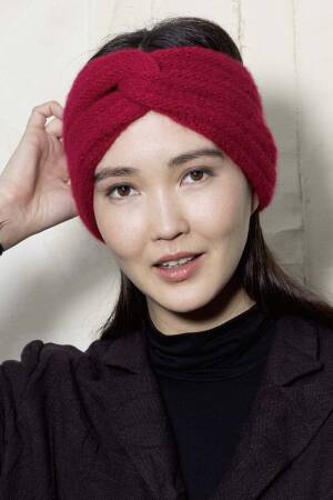 Knitting set Headband CASHMERE LIGHT with knitting instructions in garnwelt box in size ca 15 x 48 cm
