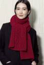 Strickset Schal Lang Yarns CASHMERE LIGHT mit Anleitung in garnwelt-Box ca 28 x 180 cm