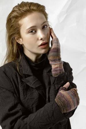 Strickset Stulpen Lang Yarns DIPINTO mit Anleitung in garnwelt-Box
