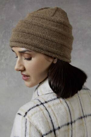 Knitting set Hat BABY ALPACA with knitting instructions in garnwelt box in size DG