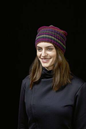Strickset Mütze Lang Yarns GRETA mit Anleitung in garnwelt-Box ca 46 cm