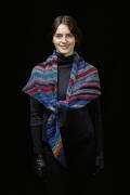 Strickset Dreiecktuch Lang Yarns GRETA mit Anleitung in garnwelt-Box