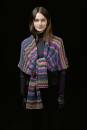Knitting set Triangular shawl  with knitting instructions in garnwelt box in size ca 136 x 54 cm