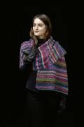 Strickset Schultertuch Lang Yarns GRETA mit Anleitung in...