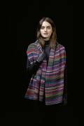 Knitting set Shawl  with knitting instructions in garnwelt box in size ca 53 x 165 cm